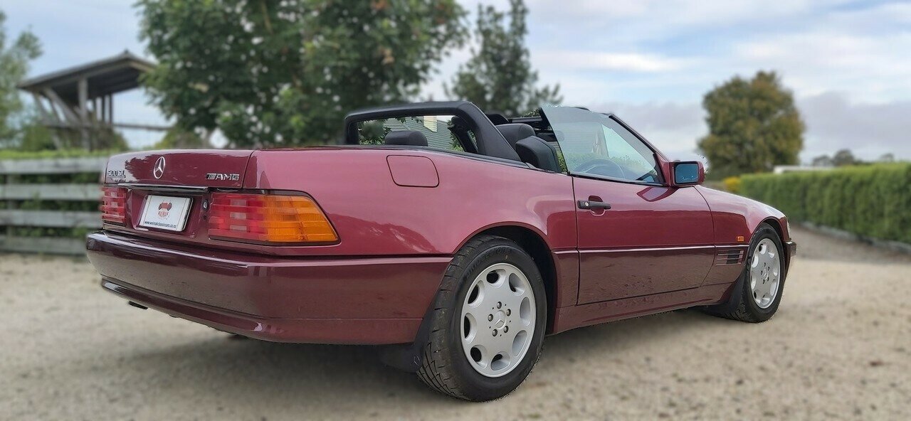 1991 MERCEDES-BENZ 500 SL 4 SP AUTOMATIC 2D CONVERTIBLE