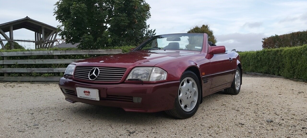 1991 MERCEDES-BENZ 500 SL 4 SP AUTOMATIC 2D CONVERTIBLE
