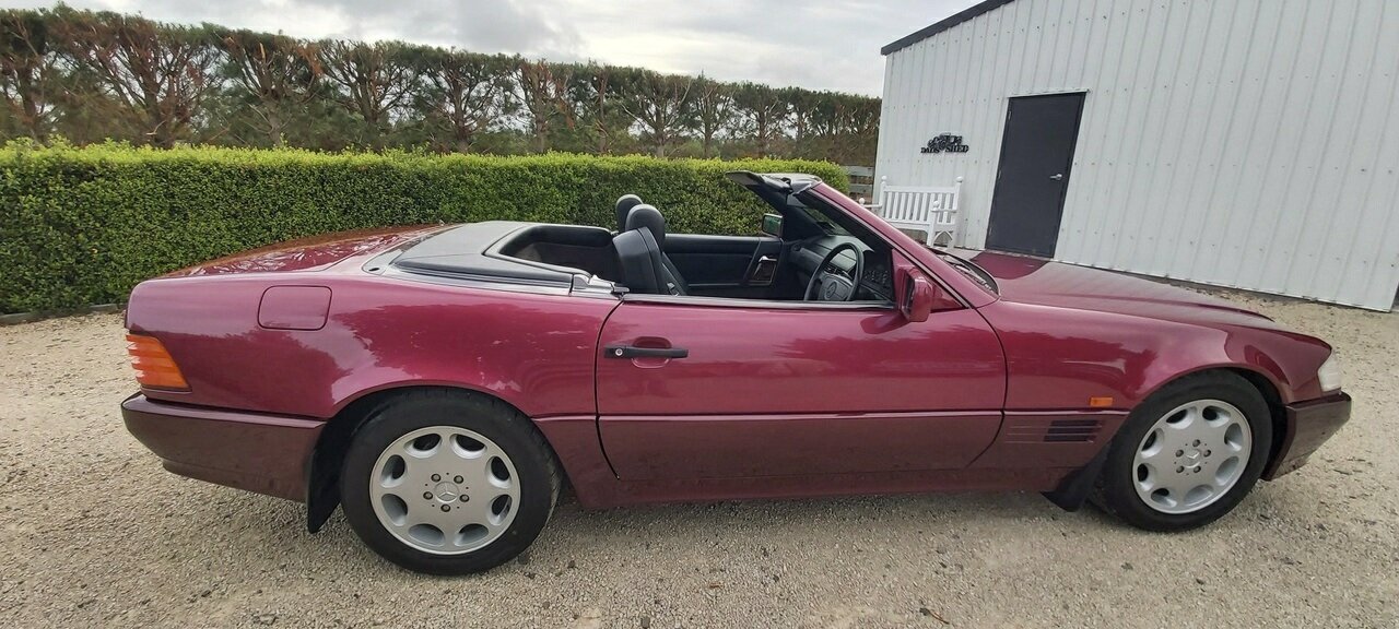 1991 MERCEDES-BENZ 500 SL 4 SP AUTOMATIC 2D CONVERTIBLE
