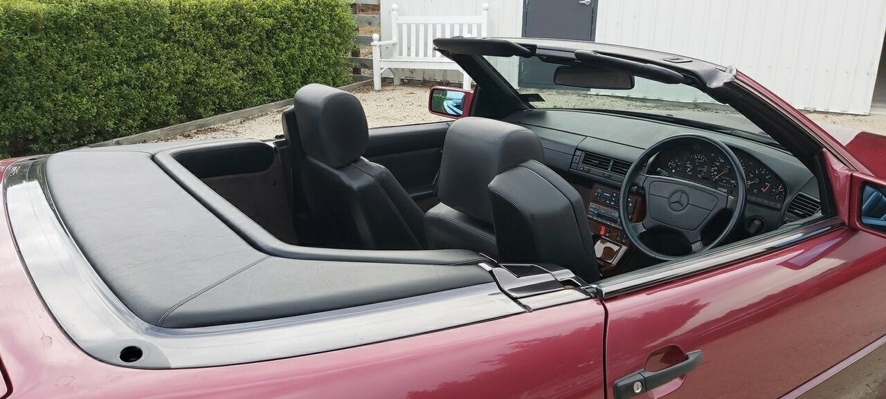 1991 MERCEDES-BENZ 500 SL 4 SP AUTOMATIC 2D CONVERTIBLE