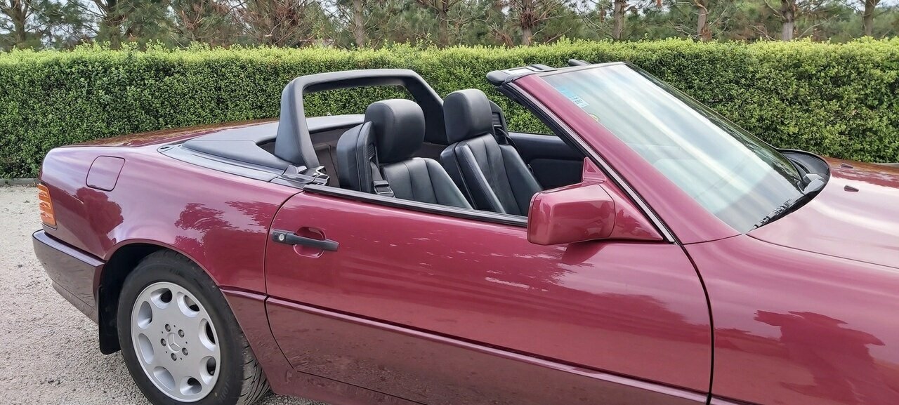 1991 MERCEDES-BENZ 500 SL 4 SP AUTOMATIC 2D CONVERTIBLE