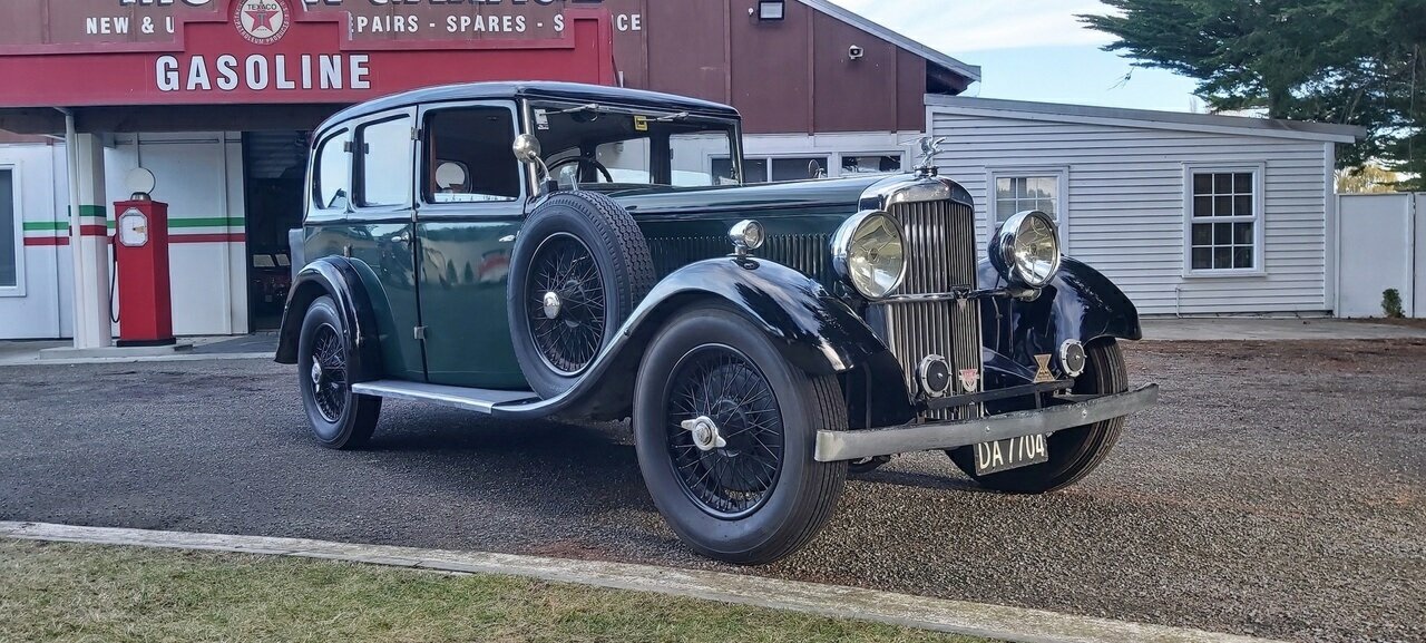 1934 ALVIS CRESTED EAGLE CHARLESWORTH MANUAL SALOON