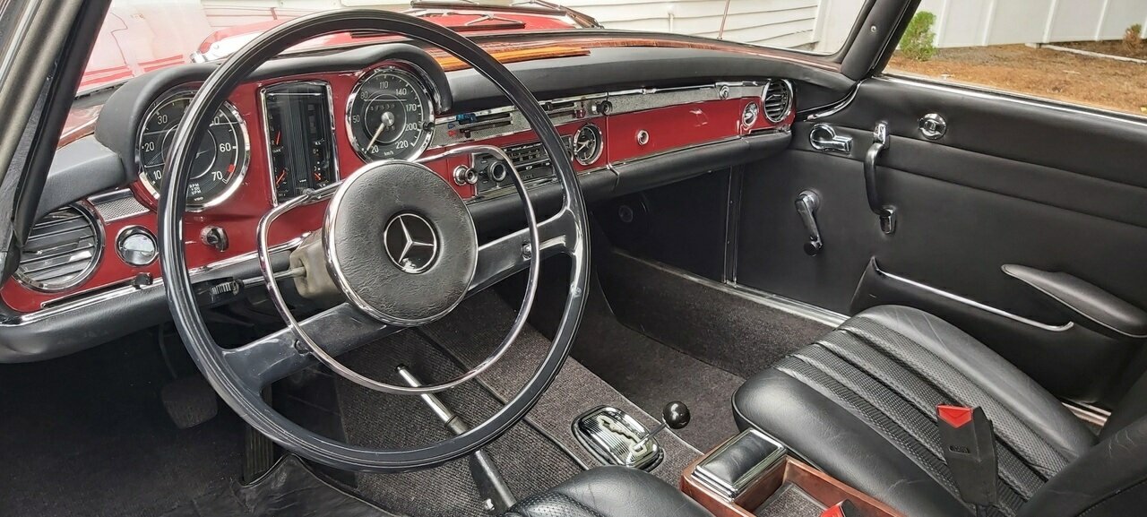 1964 MERCEDES-BENZ 230 SL AUTOMATIC CABRIOLET