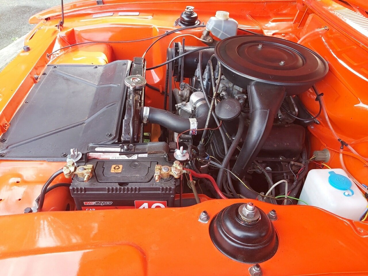 1972 FORD CAPRI 2.0LTR MANUAL 2D COUPE