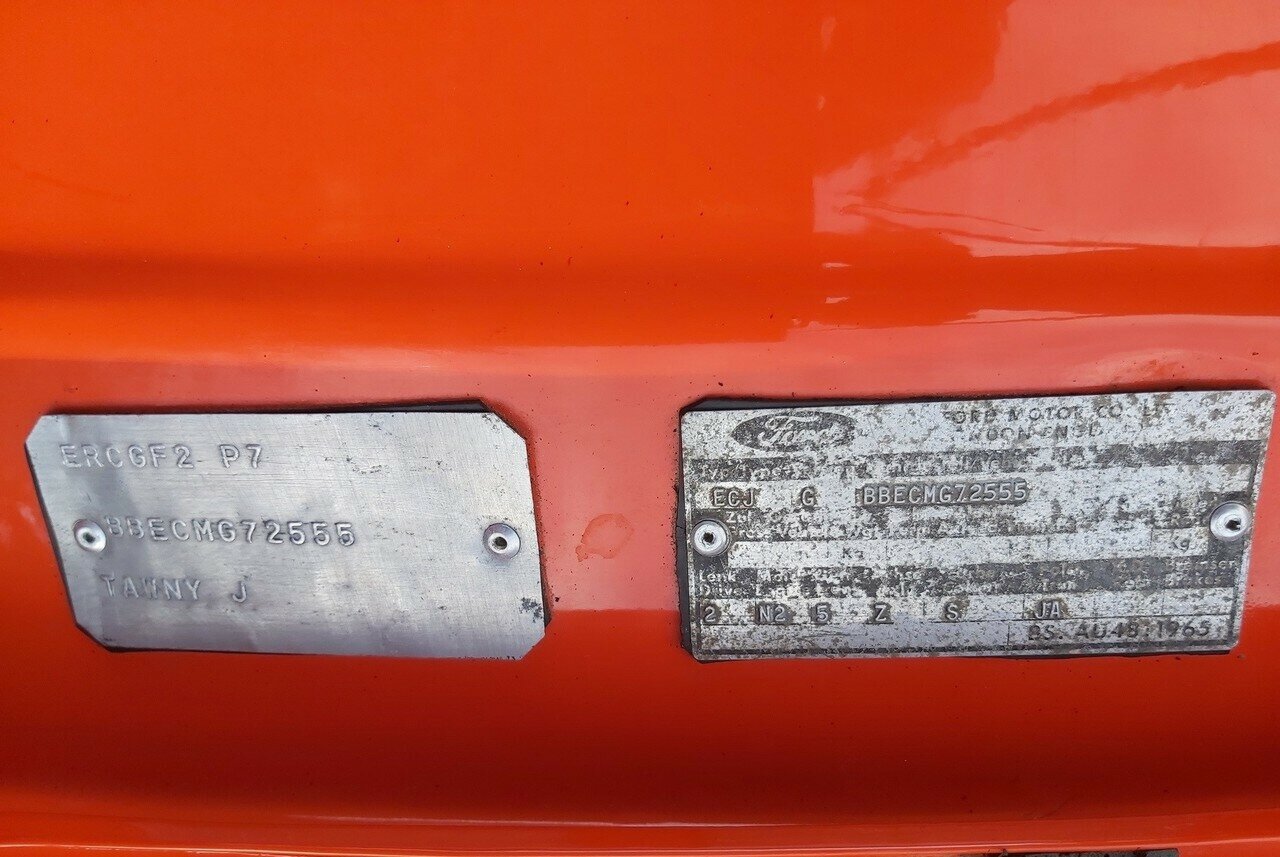 1972 FORD CAPRI 2.0LTR MANUAL 2D COUPE