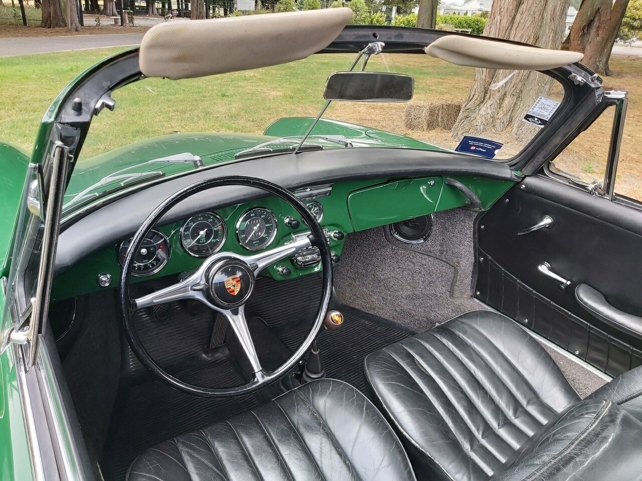 1965 PORSCHE 356 SC 4 SP MANUAL 2D CABRIOLET