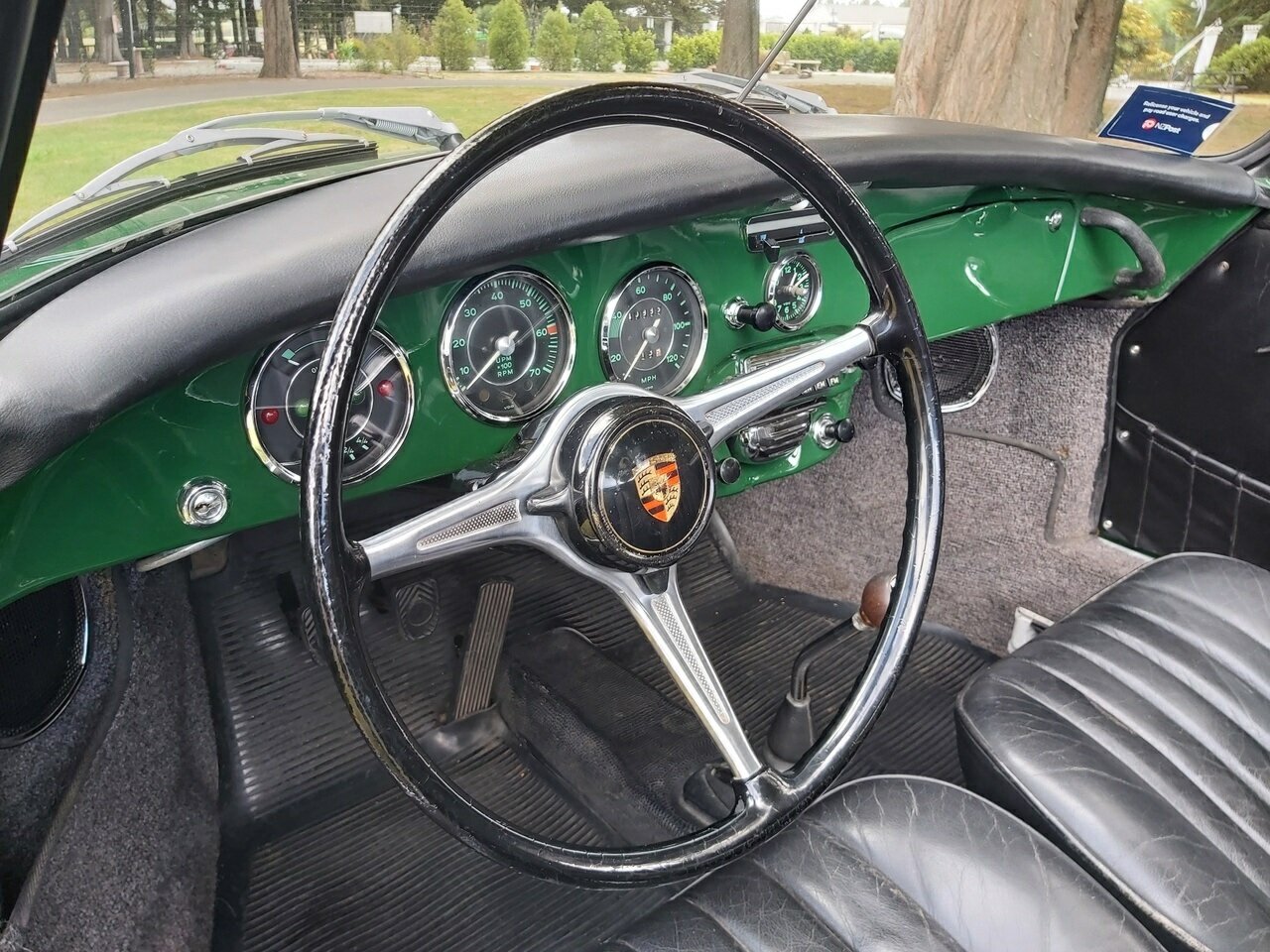 1965 PORSCHE 356 SC 4 SP MANUAL 2D CABRIOLET