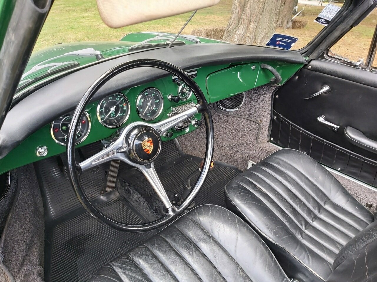 1965 PORSCHE 356 SC 4 SP MANUAL 2D CABRIOLET