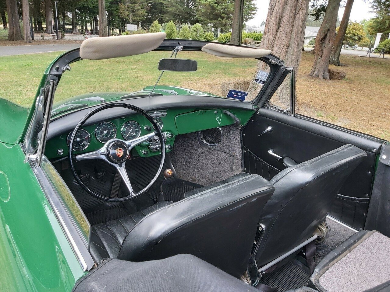1965 PORSCHE 356 SC 4 SP MANUAL 2D CABRIOLET