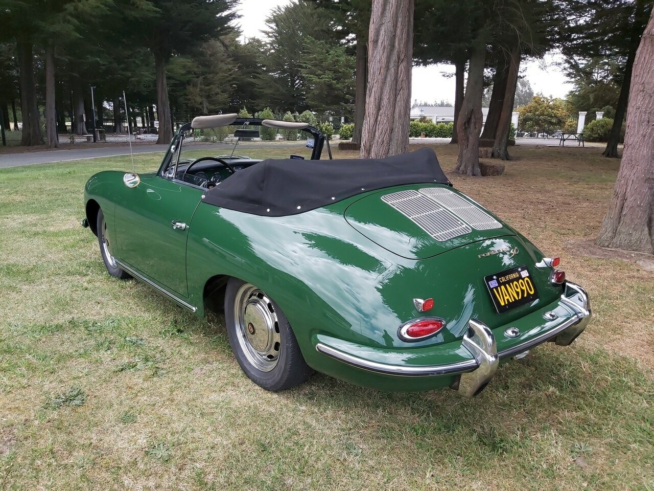 1965 PORSCHE 356 SC 4 SP MANUAL 2D CABRIOLET