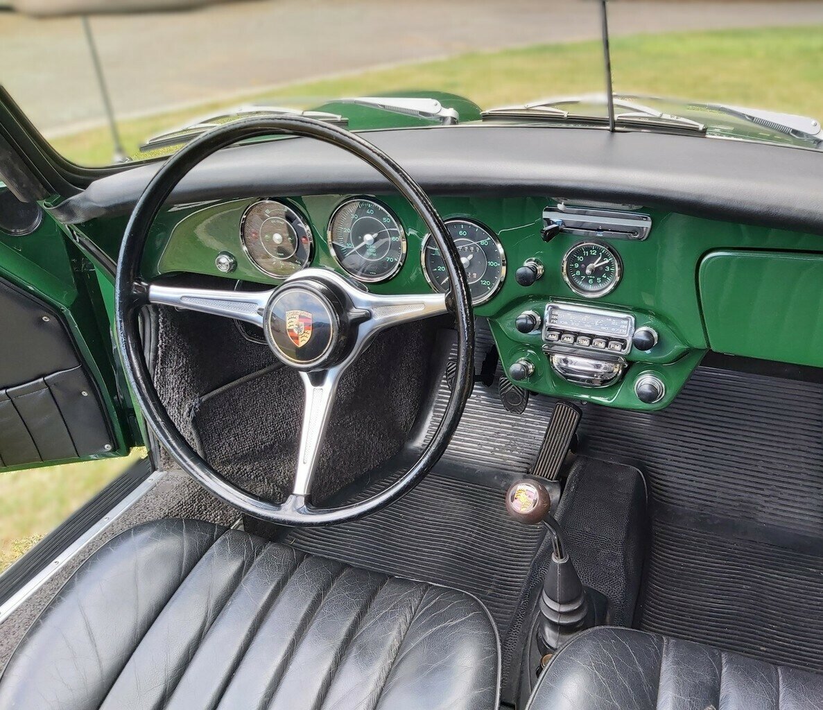 1965 PORSCHE 356 SC 4 SP MANUAL 2D CABRIOLET