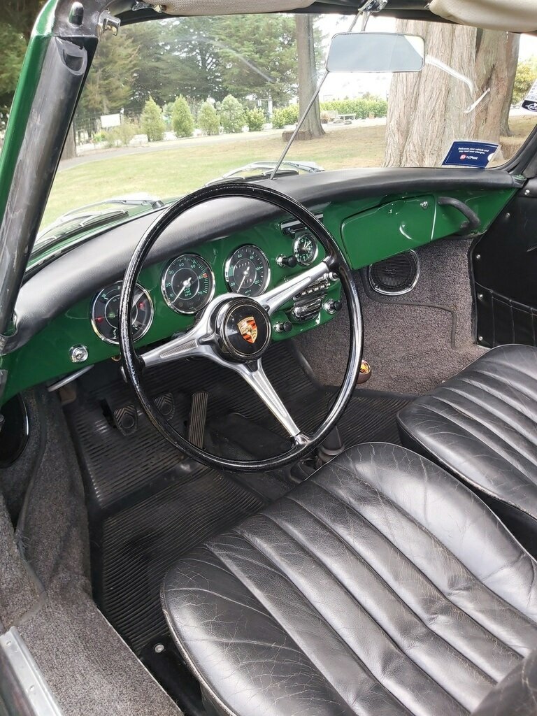 1965 PORSCHE 356 SC 4 SP MANUAL 2D CABRIOLET