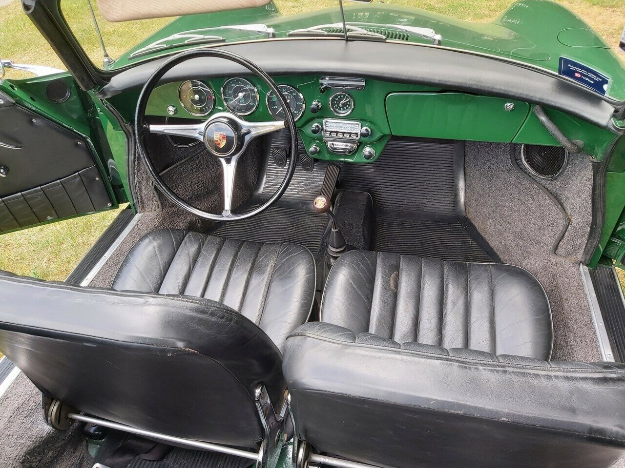 1965 PORSCHE 356 SC 4 SP MANUAL 2D CABRIOLET