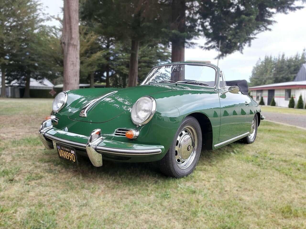 1965 PORSCHE 356 SC 4 SP MANUAL 2D CABRIOLET