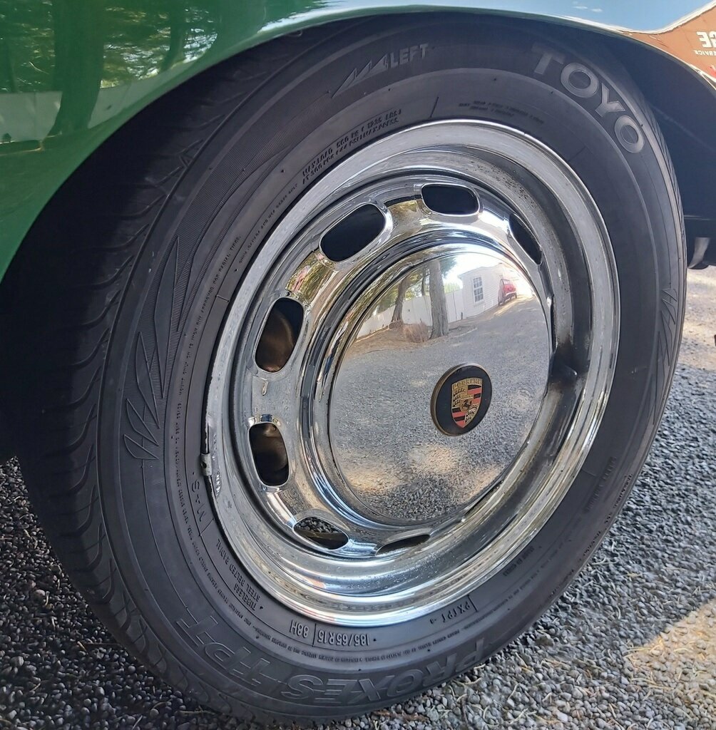 1965 PORSCHE 356 SC 4 SP MANUAL 2D CABRIOLET