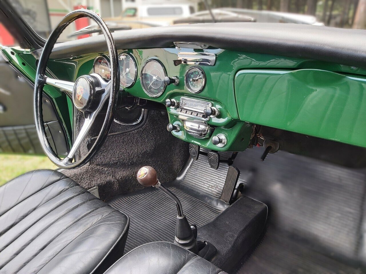 1965 PORSCHE 356 SC 4 SP MANUAL 2D CABRIOLET