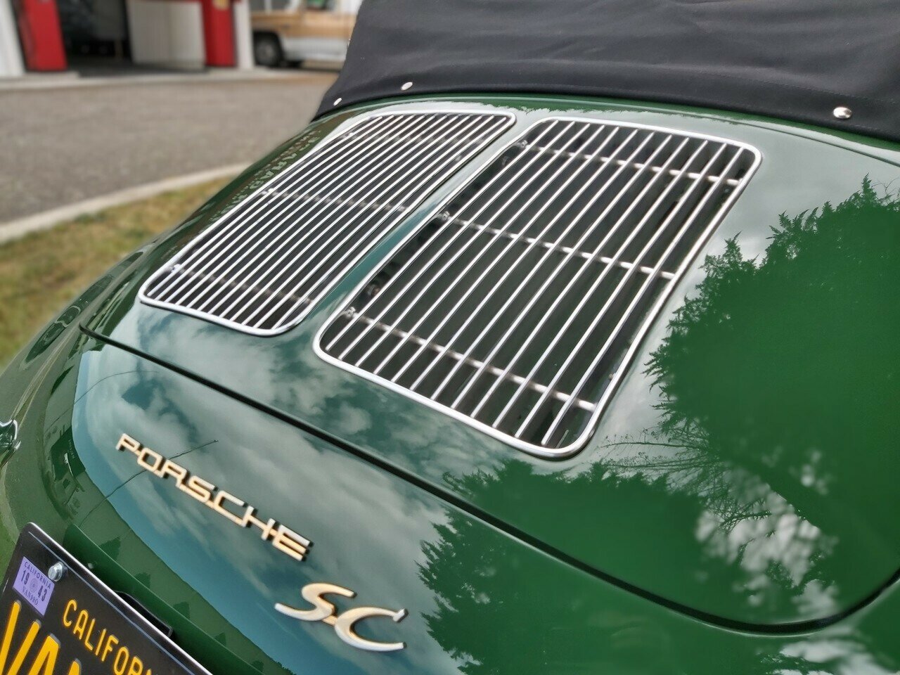 1965 PORSCHE 356 SC 4 SP MANUAL 2D CABRIOLET