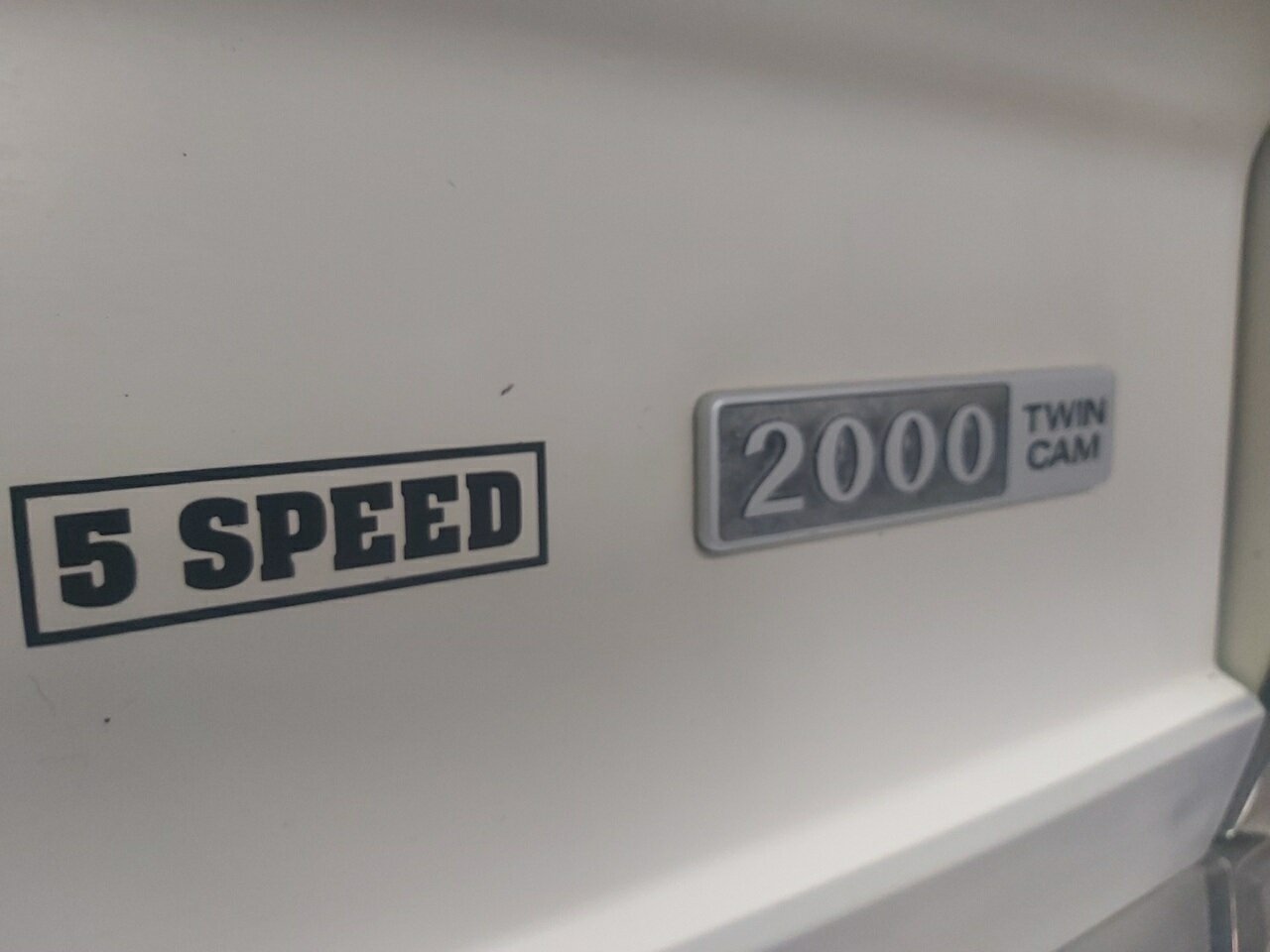 1977 LANCIA BETA 2000 5 SP MANUAL 4D SEDAN