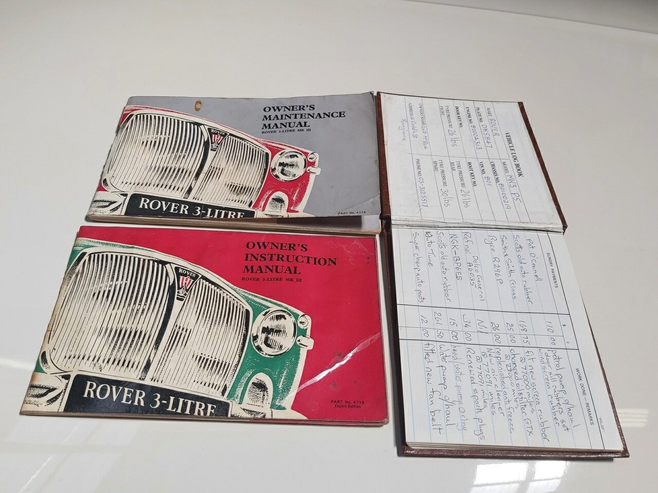 1967 ROVER 3 LITRE 3 SP AUTOMATIC 4D SEDAN