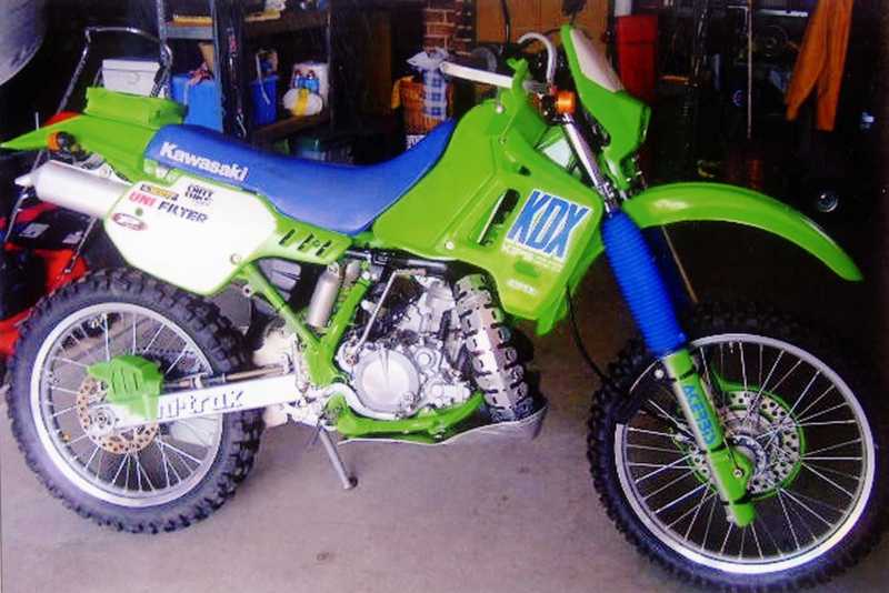 1989 KAWASAKI KDX 200