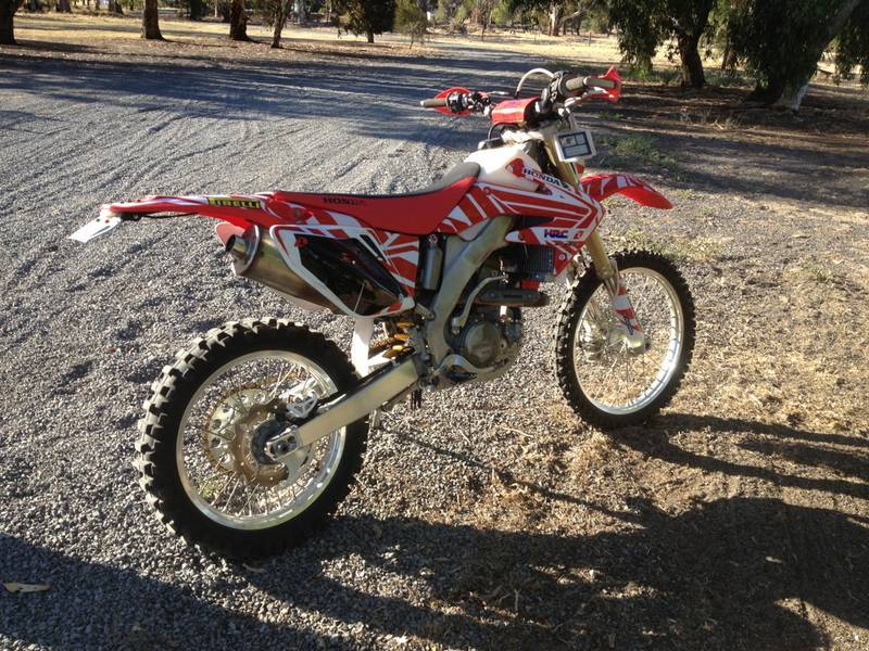 2008 HONDA 250CC CRF250X 8