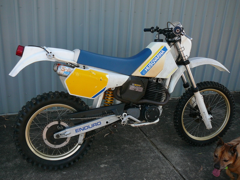 1986 HUSQVARNA 510CC 510TE