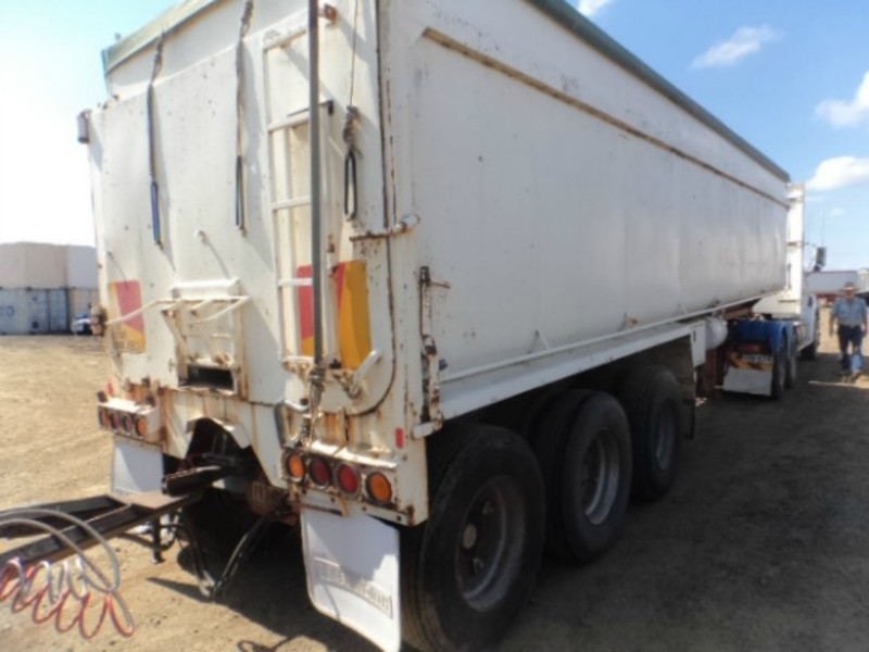 1982 White Transport Equipment Tipper RT LeadMid Trailer