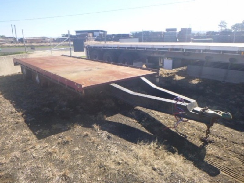 2009 Custom TagPlant(with ramps) Semi Trailer