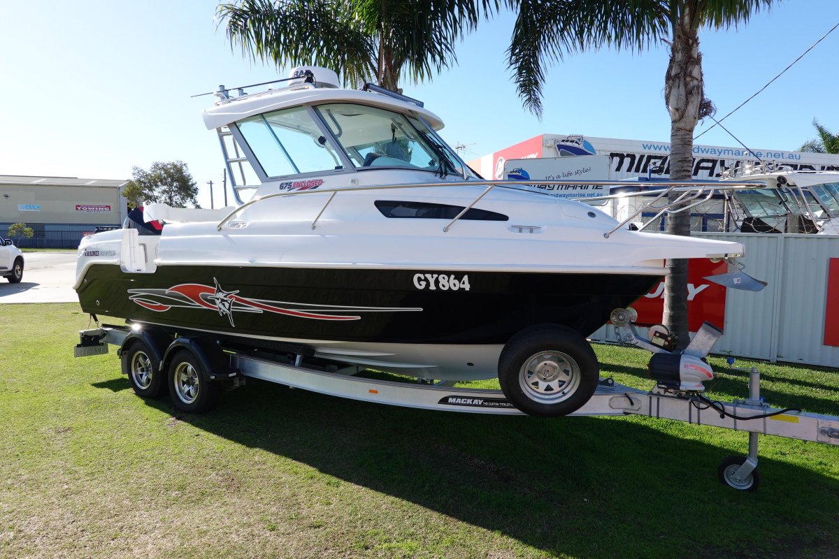 2023 HAINES HUNTER 675 ENCLOSED OFFSHORE FISHER