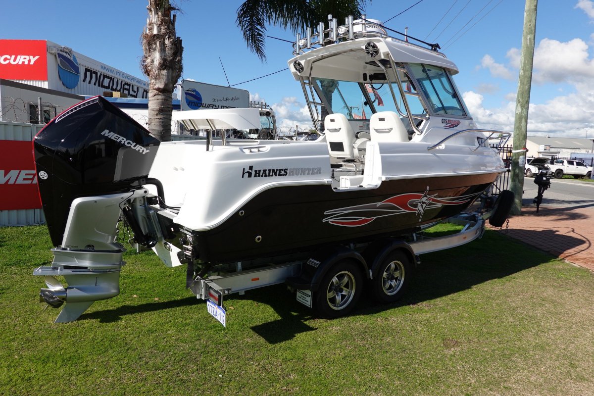 2023 HAINES HUNTER 675 ENCLOSED OFFSHORE FISHER