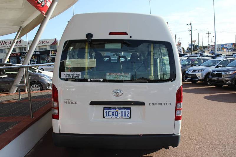 2008 TOYOTA HIACE COMMUTER KDH223R MY07 UPGRADE
