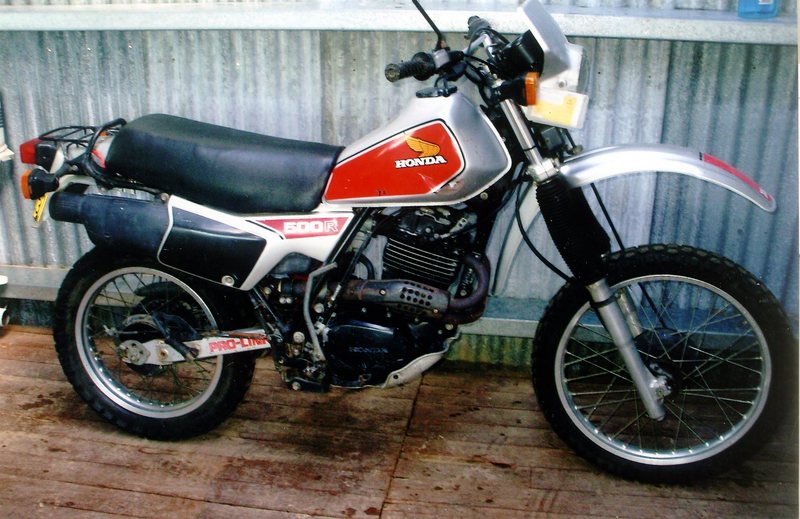 1982 HONDA XL 500