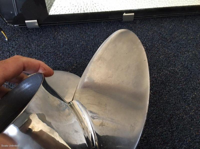 SOLAS 4 BLADE STAINLESS PROP 14 1/2 X15 PITCH 15 SPLINE
