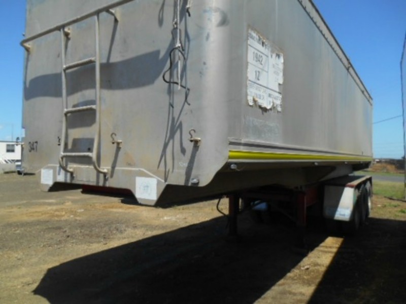 1999 Lusty EMS Tipper BD LeadMid Trailer