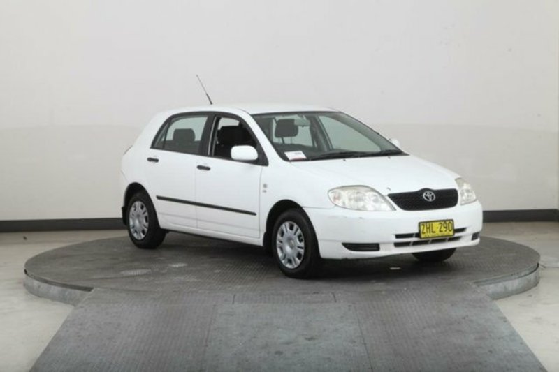 2002 TOYOTA COROLLA ASCENT SECA ZZE122R