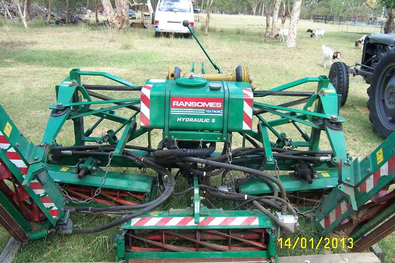 cylinder mower