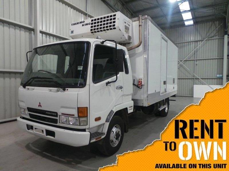 2004 MITSUBISHI FIGHTER FRIDGE TRUCK