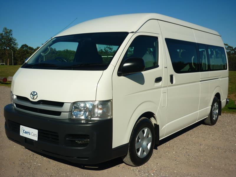 2011 TOYOTA HIACE COMMUTER TRH223R MY11