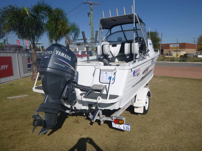 Quintrex 560 Spirit Cuddy cab