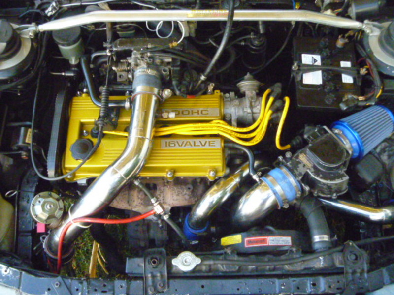1987 FORD LASER TX3 TURBO (4WD) KE