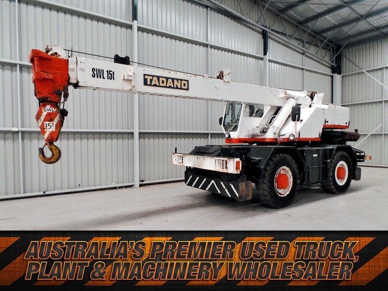 1983 TADANO TR151 ROUGH TERRAIN CRANE
