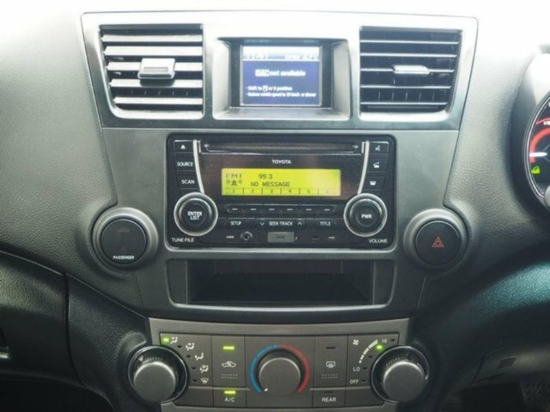 2012 TOYOTA KLUGER KX-R (4x4) 7 SEAT GSU45R MY11 UPGRADE