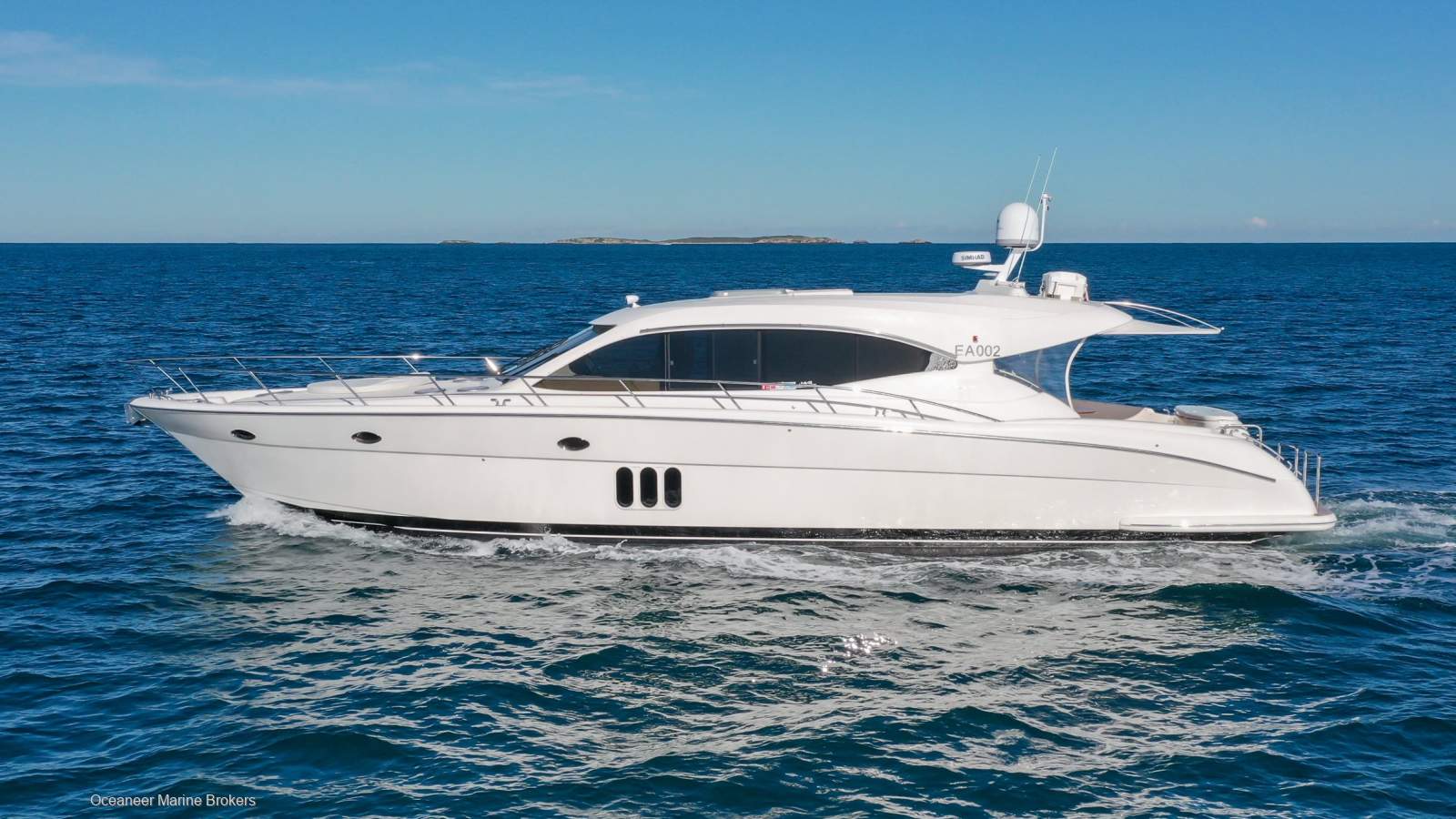 2009 MARITIMO C60 CABRIOLET SPORTS CRUISER