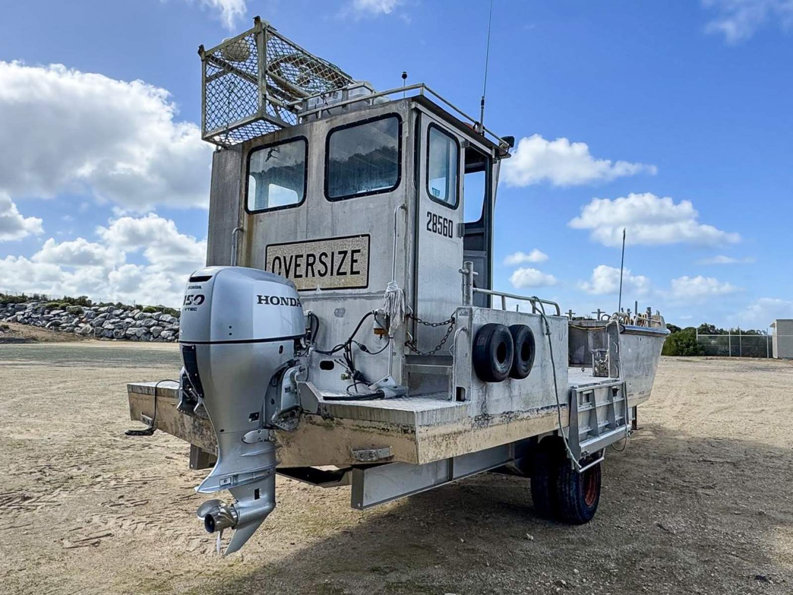 10M ALUMINIUM COMMERCIAL VESSEL