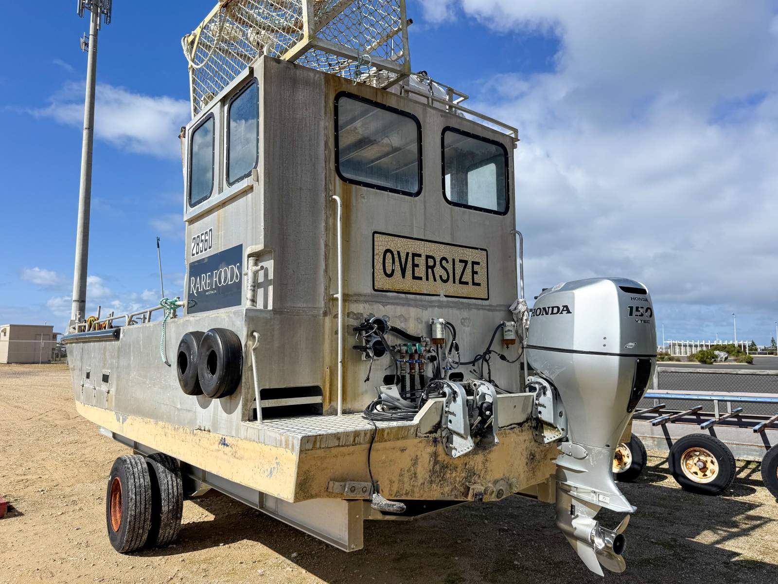 10M ALUMINIUM COMMERCIAL VESSEL