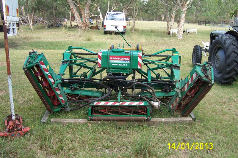 cylinder mower