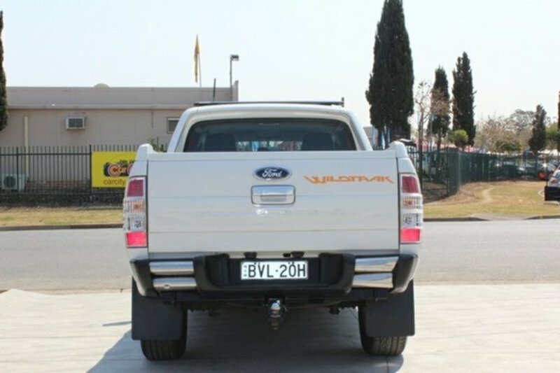 2011 FORD RANGER PK Wildtrak Utility Crew Cab 4dr Auto 5sp, 4x4 1016kg 3.0DT