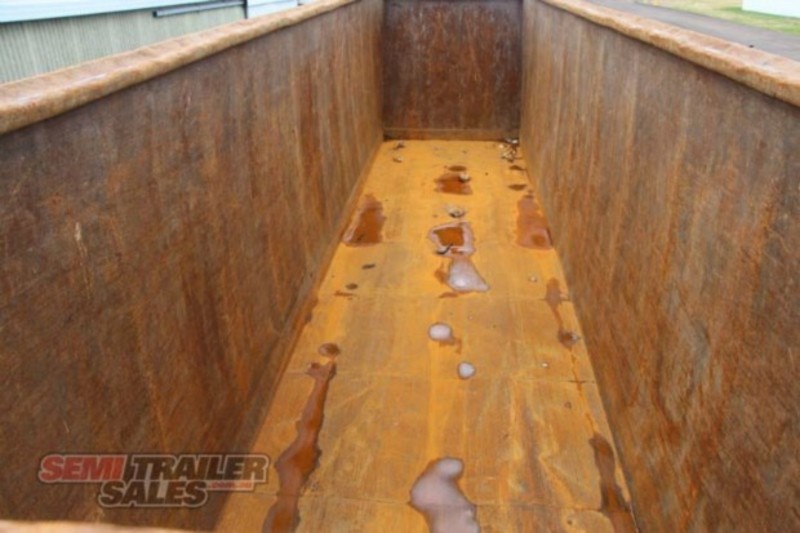 2002 SAMS Semi Scrap Semi Tipper Trailer