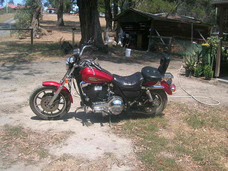 1992 HARLEY-DAVIDSON LOW RIDER CONVERTIBLE FXRS/CN