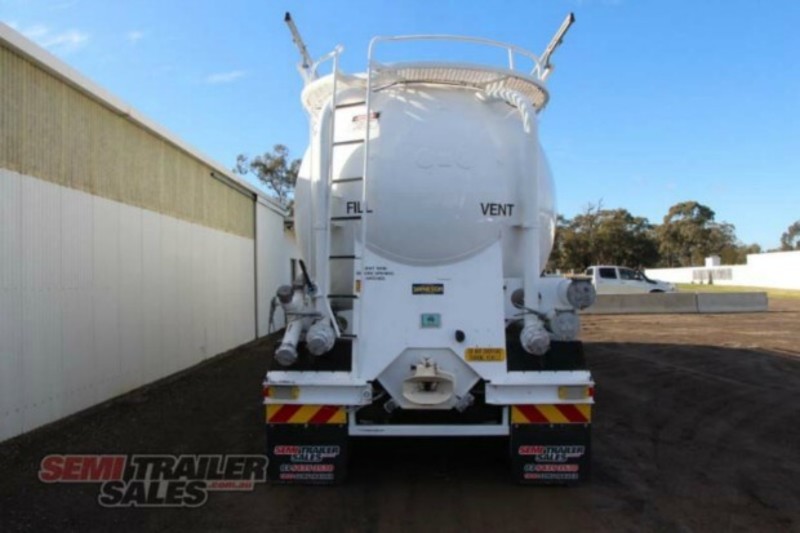 1990 Kockums Semi Bulk Dry Tanker Semi Trailer